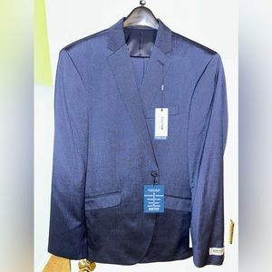 NWT Men's 40R Navy Kenneth Cole 2 Piece Suit